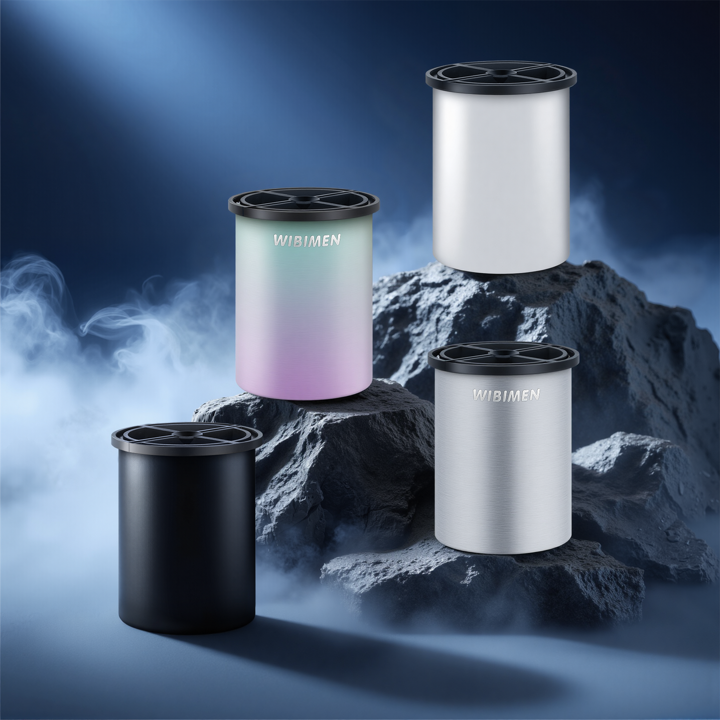 Patented Multi-style Clear Ice Cube Maker - 2.5" Ball - Stainless Steel - Compact Design - for Whiskey, Cocktail, Bourbon