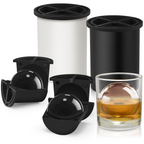 2-PCS Clear Ice Cube Makers - 2.5" ball