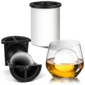 Clear Ice Cube Maker - White - 2.5" Ball