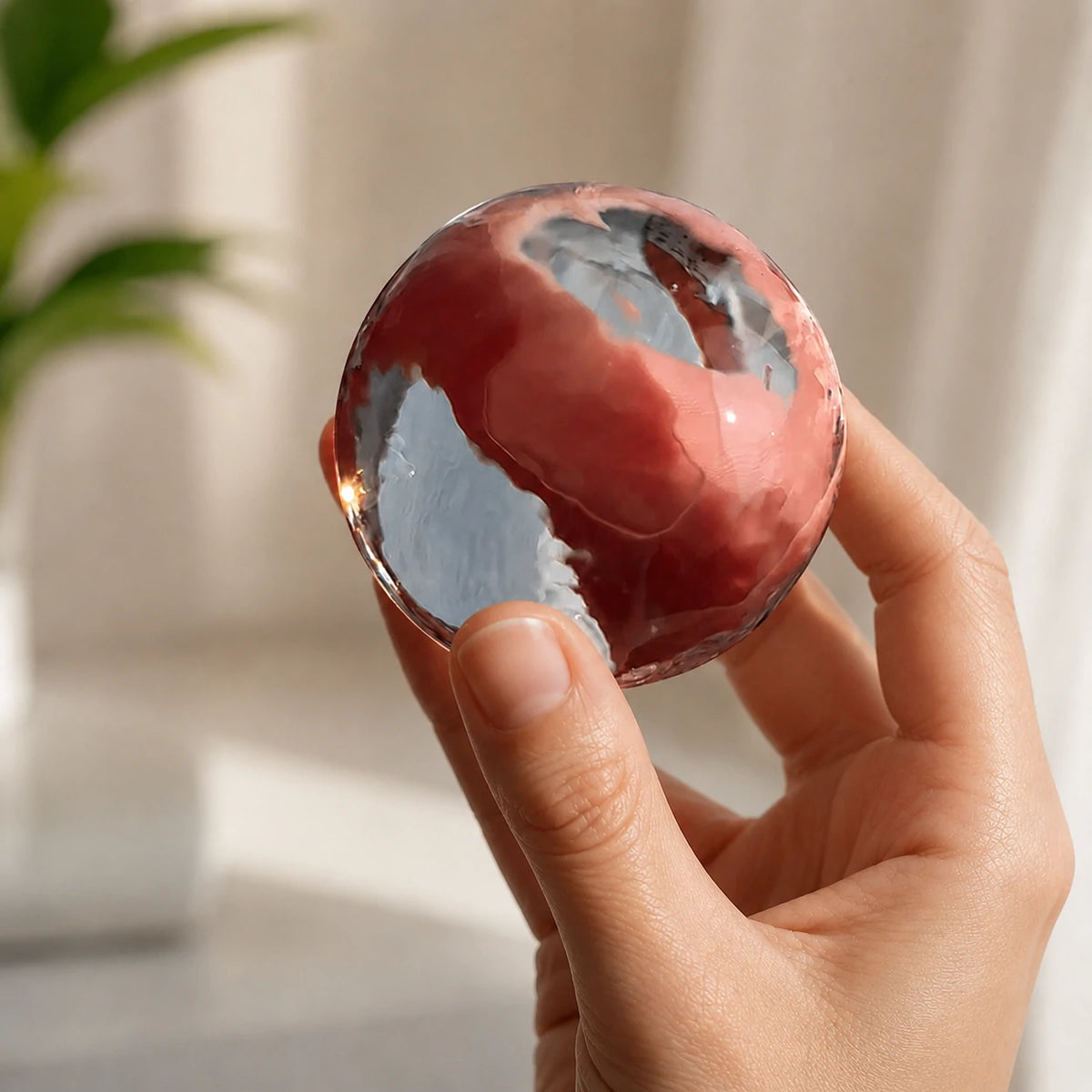 Large Ice Sphere, Less Dilution
