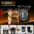 F Initial Clear Ice Cube Maker - 2.5" Ball