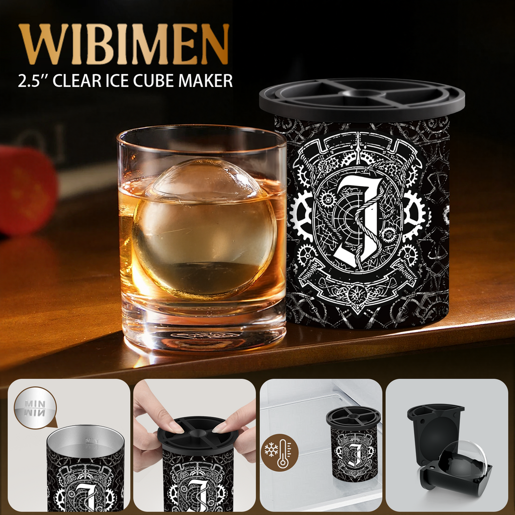 J Initial Clear Ice Cube Maker - 2.5" Ball