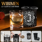 J Initial Clear Ice Cube Maker - 2.5" Ball