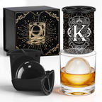 K Initial Clear Ice Cube Maker - 2.5" Ball