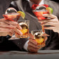 Patented Clear Ice Cube Maker - 2.5" Ball - Stainless Steel - Compact Design - for Whiskey, Cocktail, Bourbon