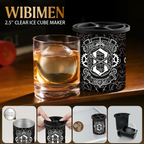 O  Initial Clear Ice Cube Maker - 2.5" Ball