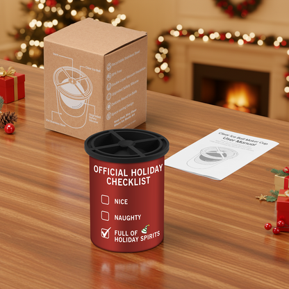 Clear Ice Cube Maker - 2.5" Ball - Holiday Checklist - WIBIMEN