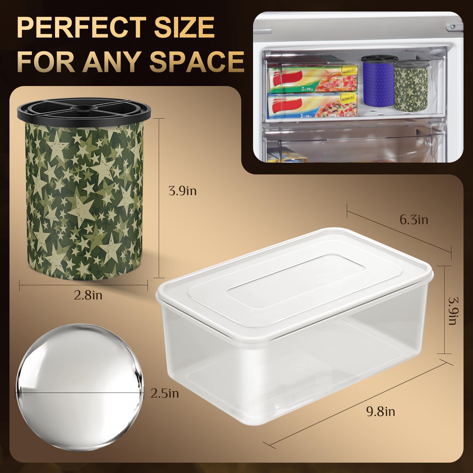 Clear Ice Cube Maker 2-PACK - Camo - WIBIMEN
