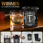 T  Initial Clear Ice Cube Maker - 2.5" Ball