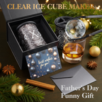 X  Initial Clear Ice Cube Maker - 2.5" Ball