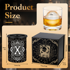 X  Initial Clear Ice Cube Maker - 2.5" Ball