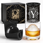 Y  Initial Clear Ice Cube Maker - 2.5" Ball