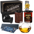 Holiday Gift Set - Wood Barrel & Wild Bourbon - Ice Molds