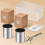 Clear Ice Cube Maker - Stainless steel - 2.5" Ball